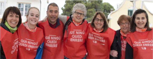 Fes-te de l'equip de voluntariat