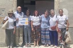 Rotary visita Calella per conèixer el projecte AIRE 