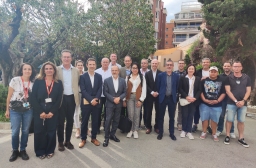 Visita del Conseller de Drets Socials al CRI Hort de la Vila