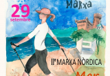 Cartell promocional: Marxa nòrdica Castelldefels