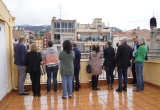 Visita a una de les terrasses 