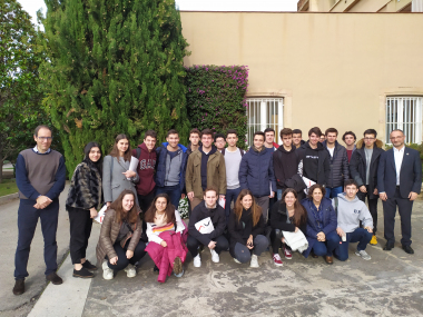 Los alumnos en el CRI Hort de la Vila