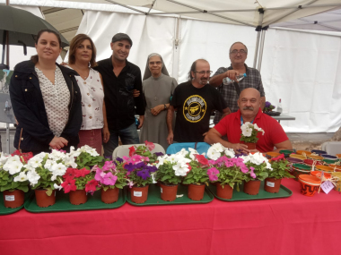 Participantes de la Fiesta Mayor de Sàrria