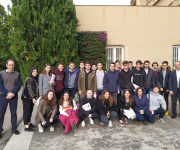 Los alumnos en el CRI Hort de la Vila