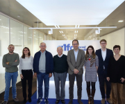 Auditors d'Alfa Consulting i l'equip directiu de Sant Joan de Déu Serveis Socials - Barcelona